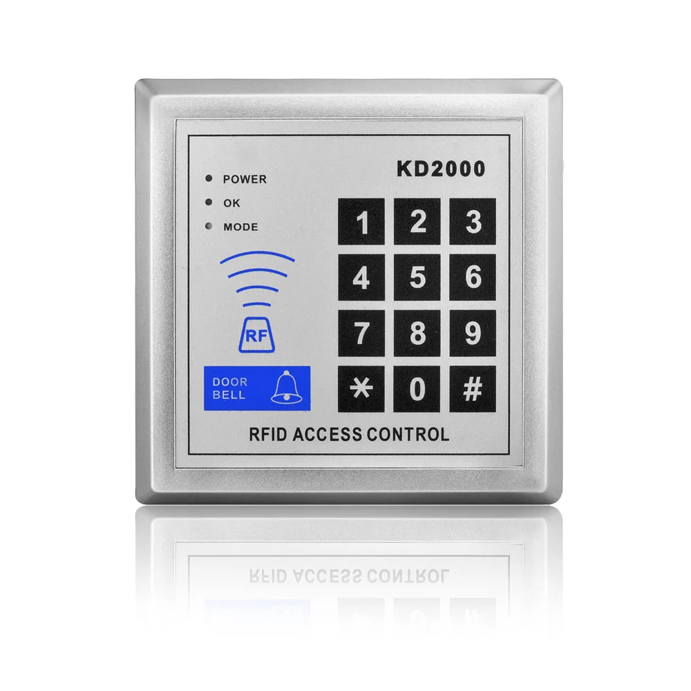 Смарт кард ридер RFID 125 кГц система блокировки дверей с брелоками TK4100 поддержка 3000