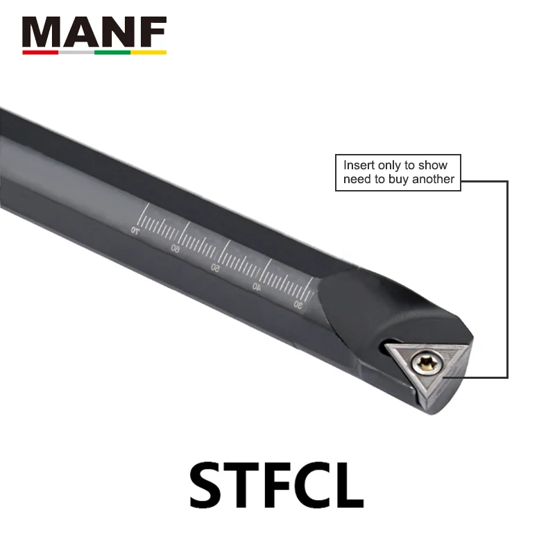 MANF токарный станок с ЧПУ 32 мм S32T STFCR16 резак бар маленькая отверстие по металлу