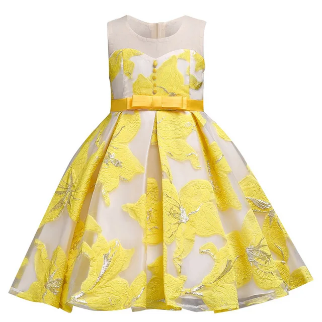 Vestidos Infantil Toddler Girls Dress 2019 Summer Children Elegant Princess Kids Dresses For Birthday Party | Детская одежда и