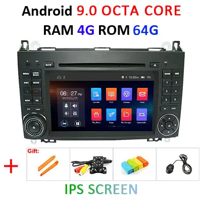 9.0 4G 64G IPS DSP Android 9,0 64G ips 2 Дина DVD для Бенц Спринтер B200 W209 W169 W169 W245 B170 Вито W639 виано LT3G A180 A160 W906 - Цвет: 9.0 4G 64G IPS