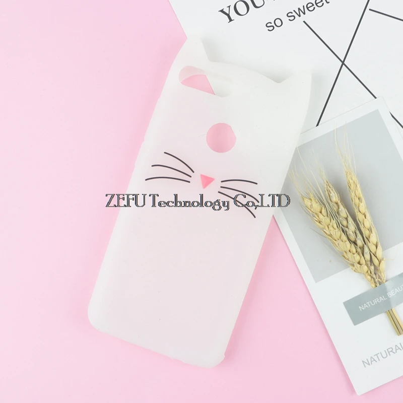 Чехол для huawei P8 Lite P9 Lite P10 Lite P20 P30 Pro P Smart Plus чехол для телефона с кошкой - Цвет: HuXu Clear