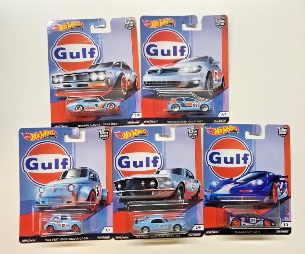 Лидер продаж автомобиль с колесами модель 1:64 Культура залива FIAT NISSAN MCLAREN FORD