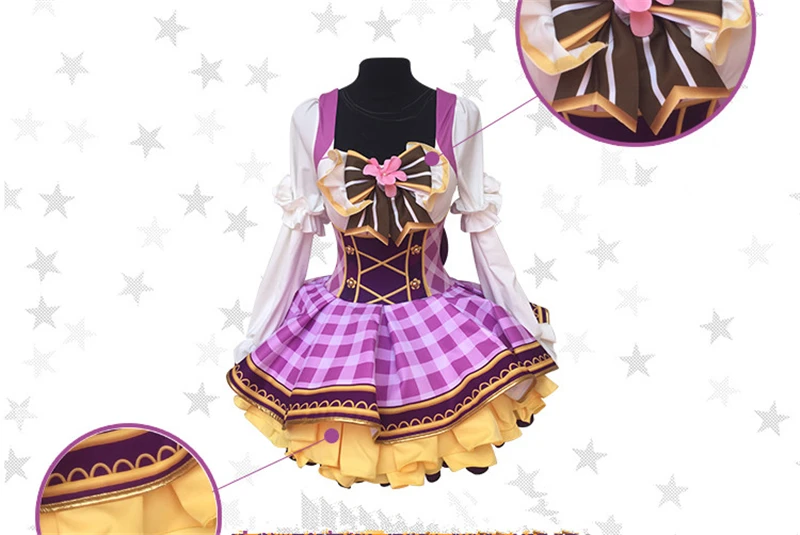 Love Live Nozomi Tojo цветочный букет пробуждение карнавальный костюм на Хэллоуин и