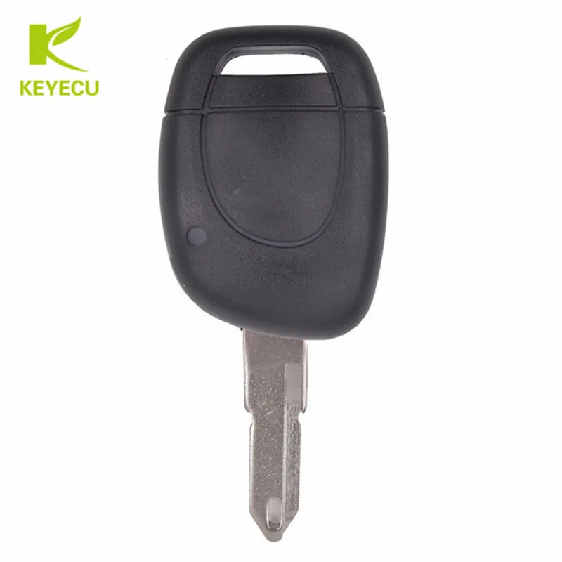 Брелок KEYECU для дистанционного ключа 5 шт. 1 кнопка чип PCF7946 433 МГц Renault Megane Clio Master