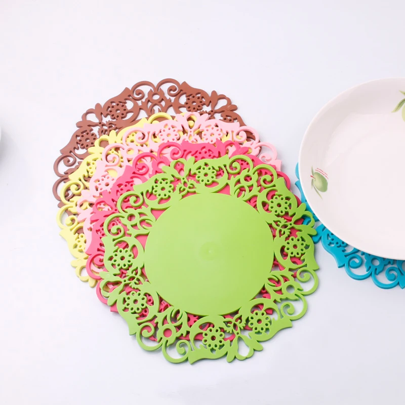 4 шт. Милая Подставка цветок для размещения кружек украшение стола Kawaii Papeleria