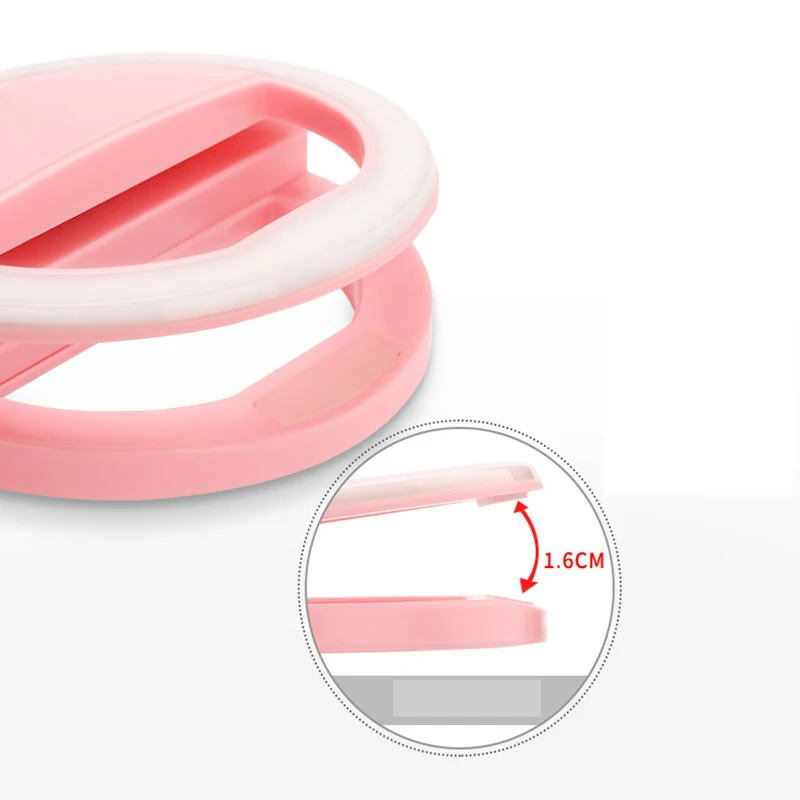 Перезаряжаемые USB зарядка с Батарея 36 LED Камера повышения фотографии селфи кольцо