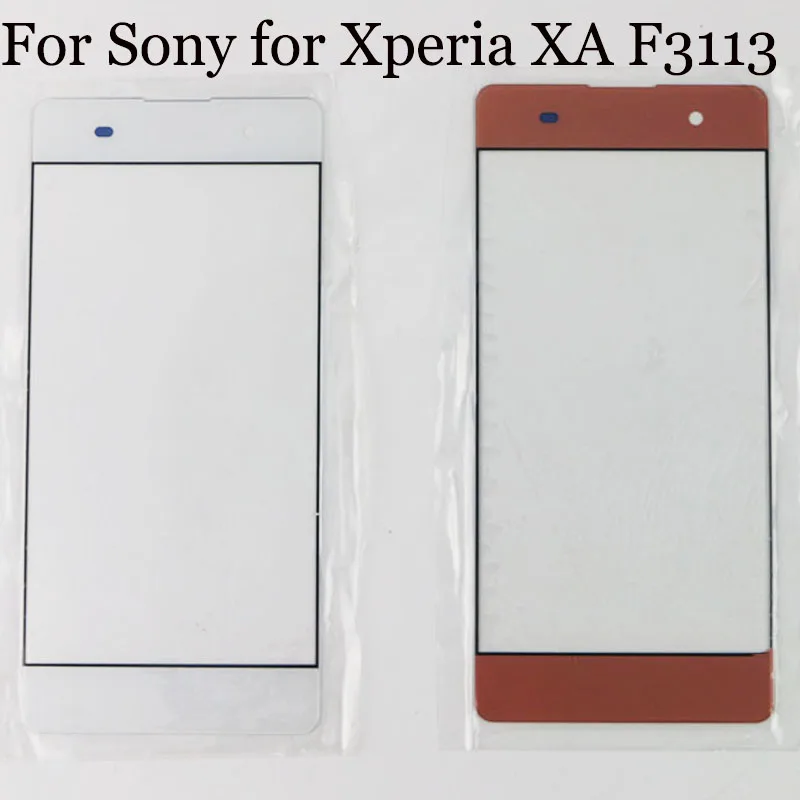 A + качество для Sony Xperia XA F3113 сенсорный дигитайзер X экран стеклянная панель без