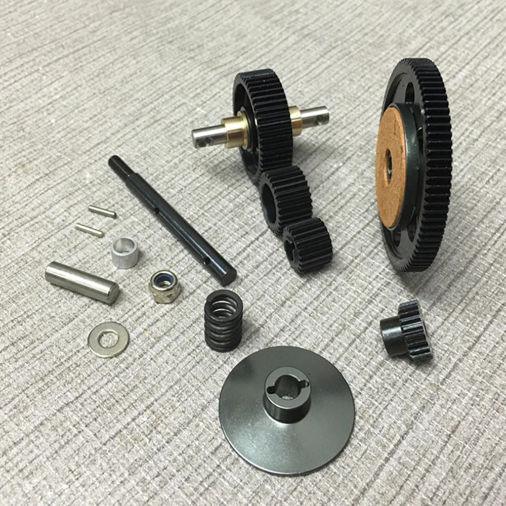 

New design 87T/22T steel gears set of hydraulic transmission box assembly for 1/10th scale axial scx10 rc rock crawler model car