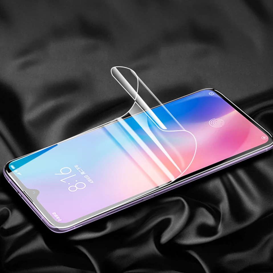 5D пленка для Redmi K20 Note 7 Pro защита экрана Гидрогелевая на полное покрытие мягкая