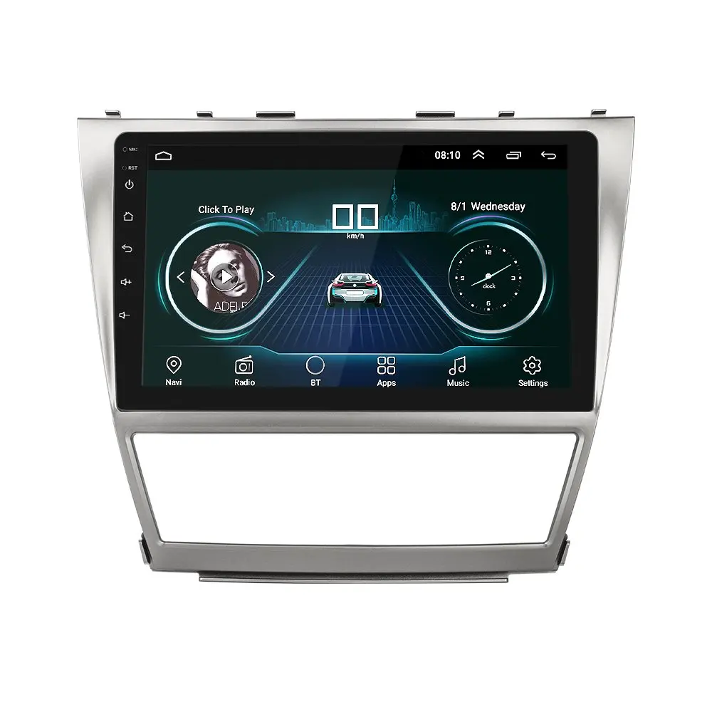 only radio 10," для Android 8,0 gps Автомагнитола стерео плеер головное устройство для Toyota Camry 2006 2007 2008 2009 2010 2011 рулевое колесо Contro - Color: only radio