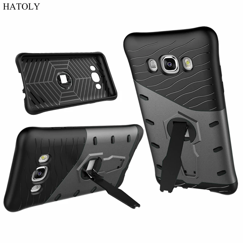 Чехол HATOLY для Samsung Galaxy J5 2015 армированный чехол J500F гибридный резиновый