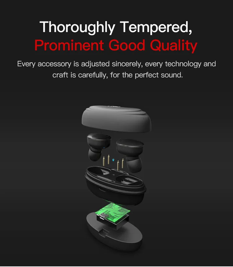 Yisailing T12 TWS Bluetooth наушники мини V4.1 гарнитура Двойные стерео беспроводные с