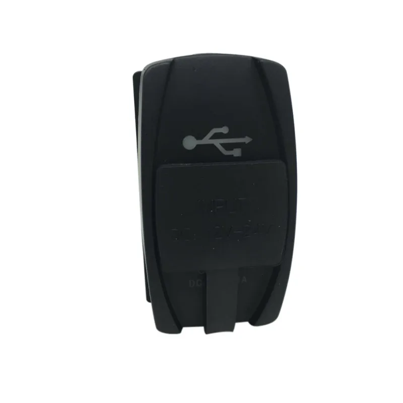 Водонепроницаемый светодиодный автомобильный двойной usb-адаптер для зарядки и зарядки для мобильного телефона, gps планшета, DC 12-24 В