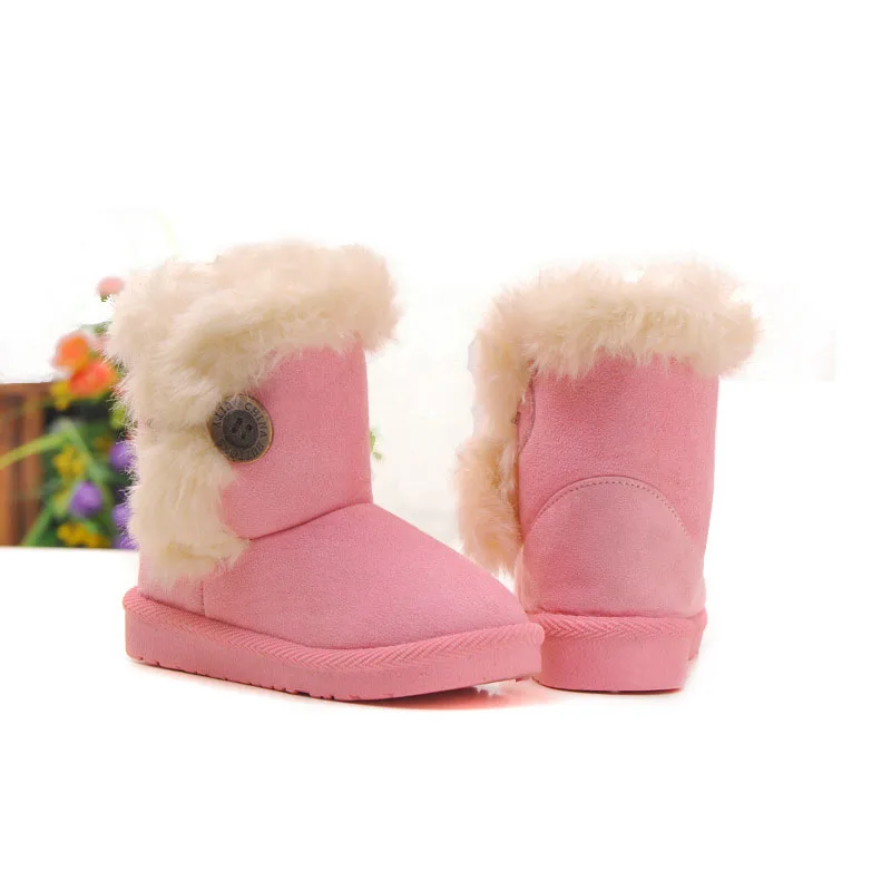 2018 зимние популярные модели детские ботинки детская Толстая хлопковая обувь