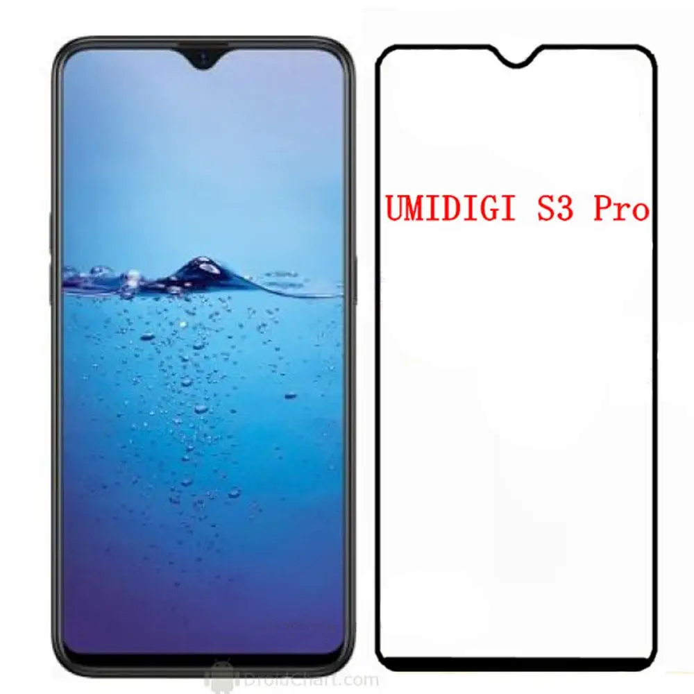 Для Umidigi S3 Pro One Max полноэкранный Шелковый экран закаленное стекло 6 3 дюйма для F1 Play