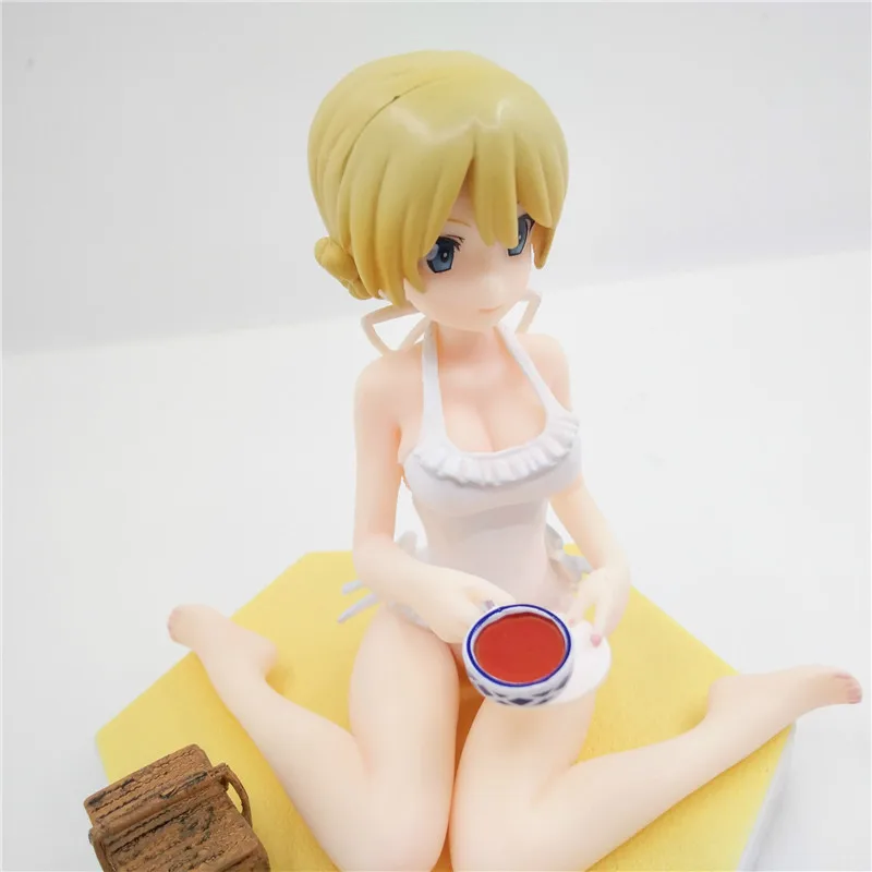 3.93&quot New Japanese Anime sexy cute Darjeeling Wave girl und panzer Queens Action Figure PVC Collection Model toys christmas gift | Игрушки