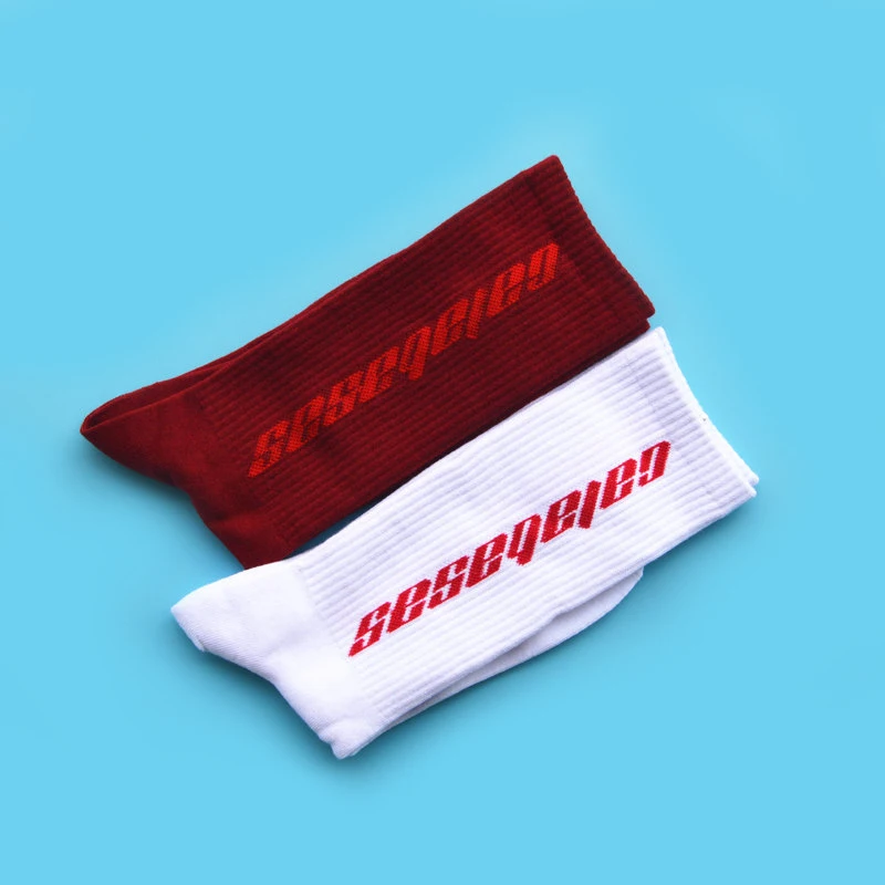 MOQ10pairs новые носки Calabasas хлопковые длинные спортивные баскетбольные мужские