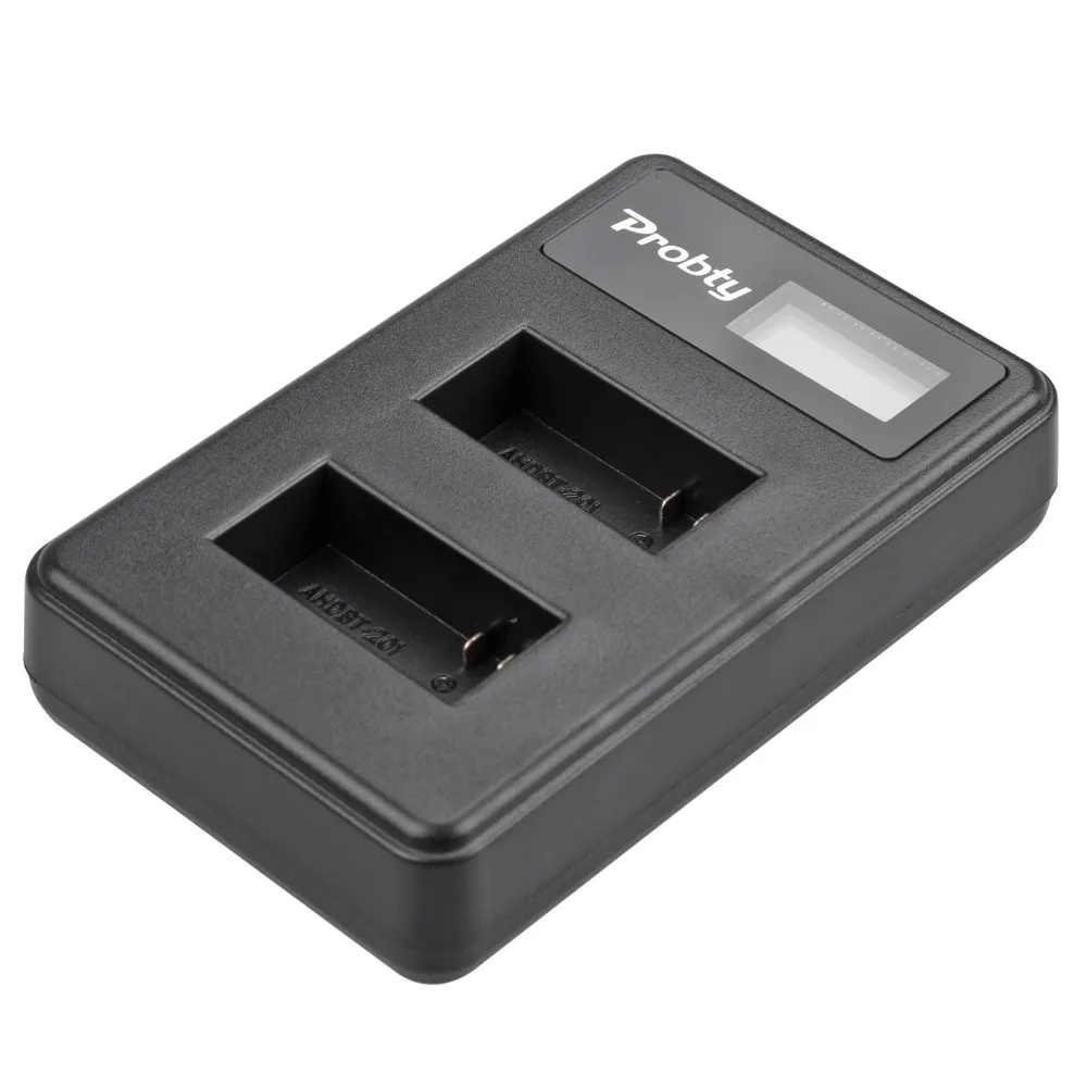 4 шт. аккумулятор 1680 мАч для GoPro Hero3 + зарядное устройство с ЖК-дисплеем Hero 3
