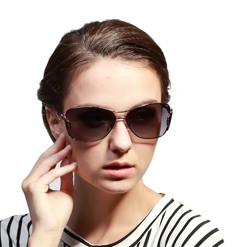 hdcrafter hot selling sun glasses for women vintage polarized driving sunglasses for female brand designer ladies eyeglasses free global shipping