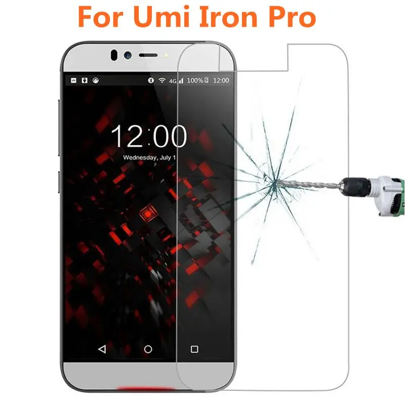 2.5D Umi Iron Pro закаленное стекло Оригинал 9H Высококачественная защитная пленка