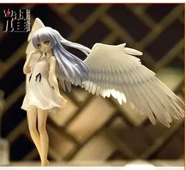 Пикантная открытая японский аниме ПВХ Angel beats Татибана Kanade фигурка героя