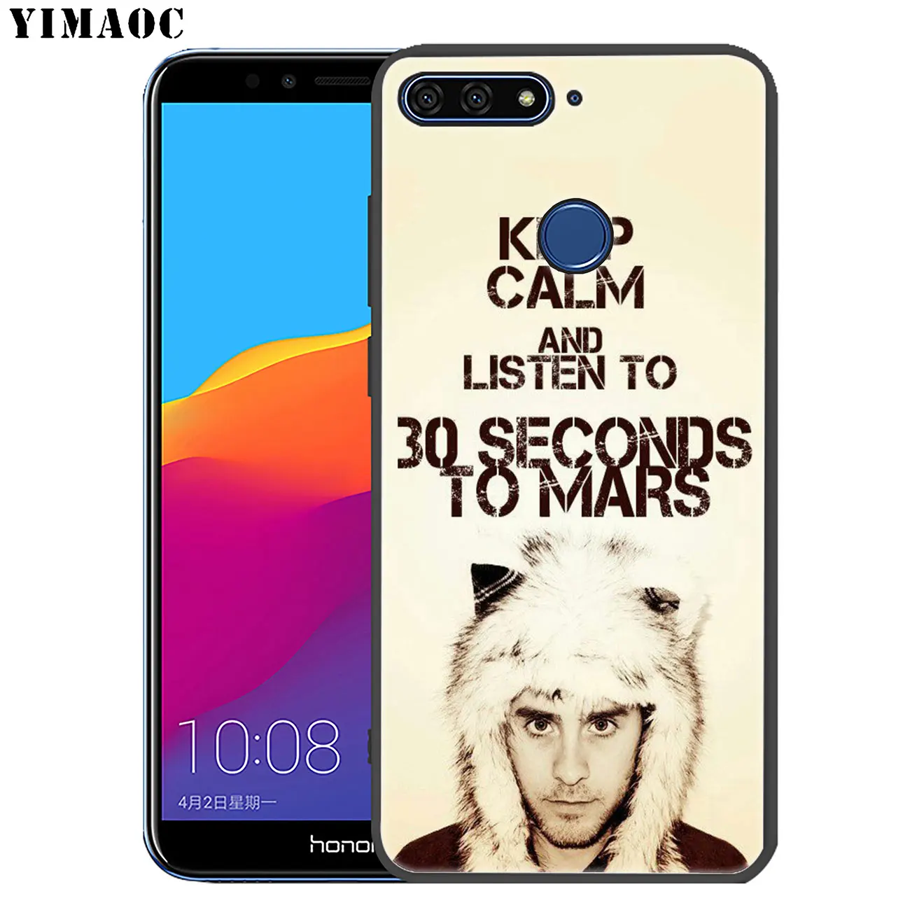 YIMAOC 30 Second To Mars 30STM Мягкий силиконовый чехол для Huawei Honor 20 Pro 8C 8X 8 9 9X 10 Lite 7X 7A