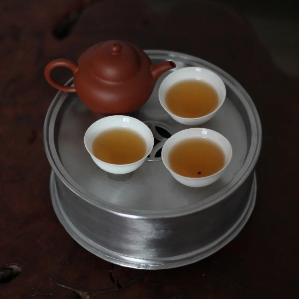 Жестяной чайный поднос King Tea Mall для китайского чая гунфу блюдец досок чайных