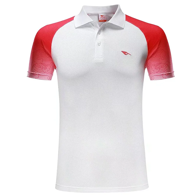 Дышащий Гольф рубашка Последние осень-зима JL футболка Рубашка с короткими