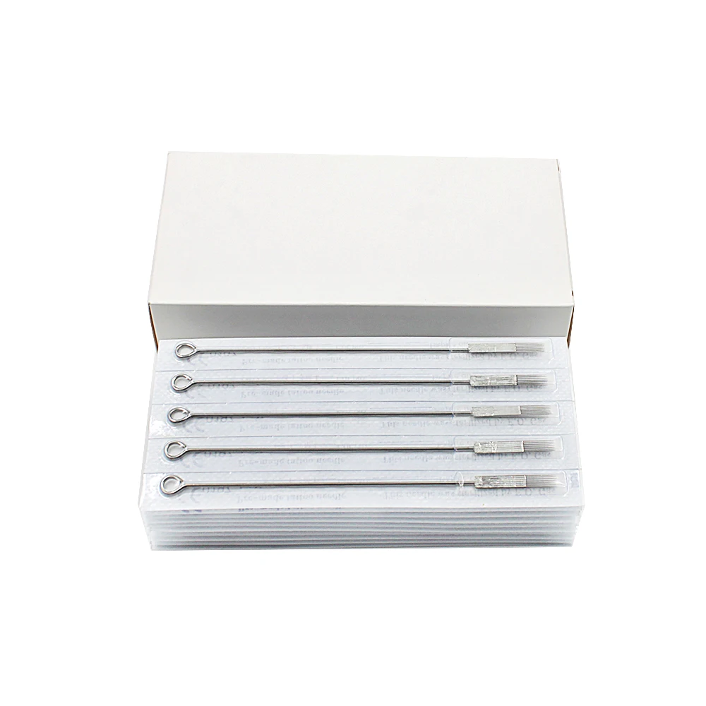 

100 pcs Mixed Lot RL RS M1 RM Steriled Standard Tattoo Needles for tattoo machines Needle Tips