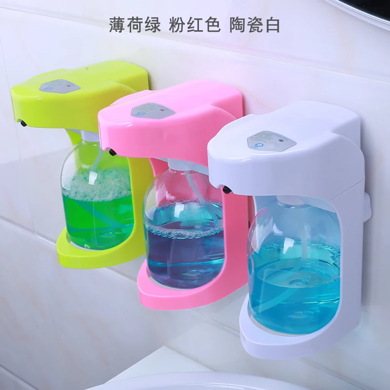 Soap Dispenser Automatic hand sanitizer induction soap dispenser wall-mounted box hole free foam | Обустройство дома