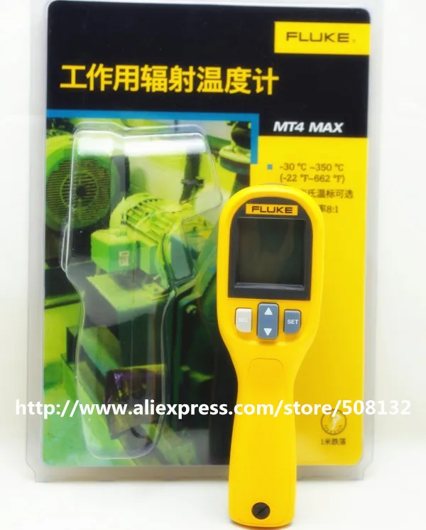 Fluke MT4 MAX Electronics inc. мини темп ИК термометр бесконтактный 22 до + 662 градусов F