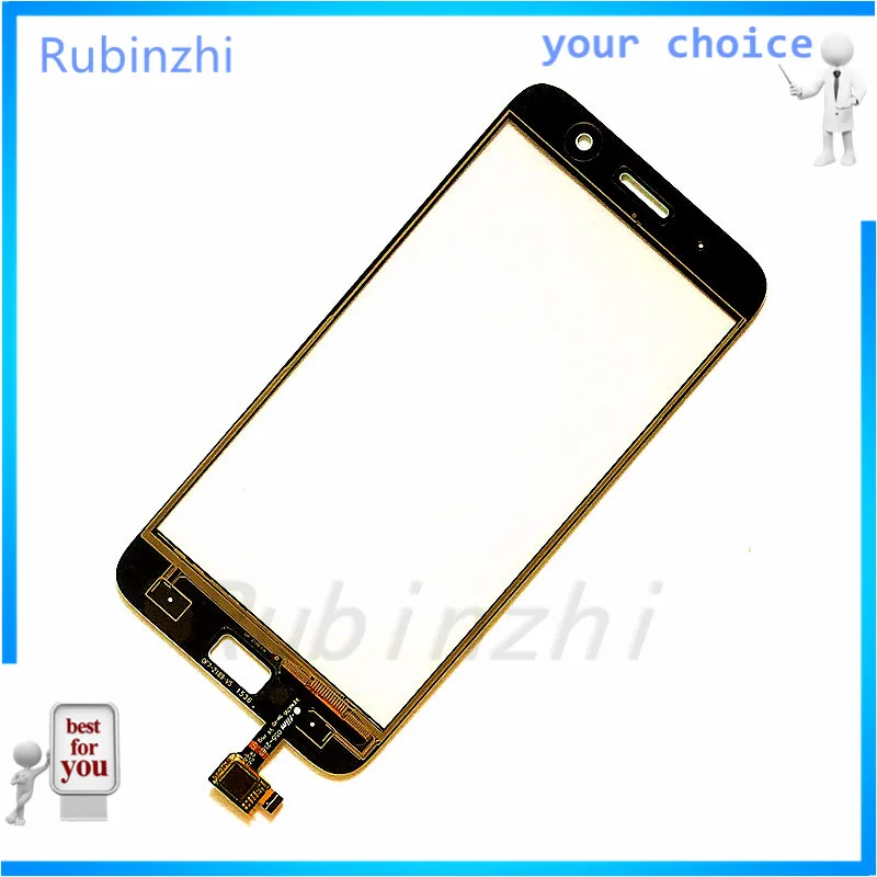 RUBINZHI сенсорный экран сенсорного экрана для Lenovo ZUK Z1 Z1221 стекло дигитайзер панель с