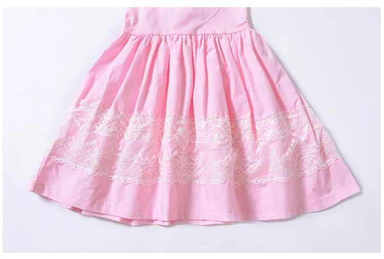 Children's Girls Summer Dresses Casual Lace Girl Princess Baby Party Wedding Beauty Dress Sleeve | Детская одежда и обувь