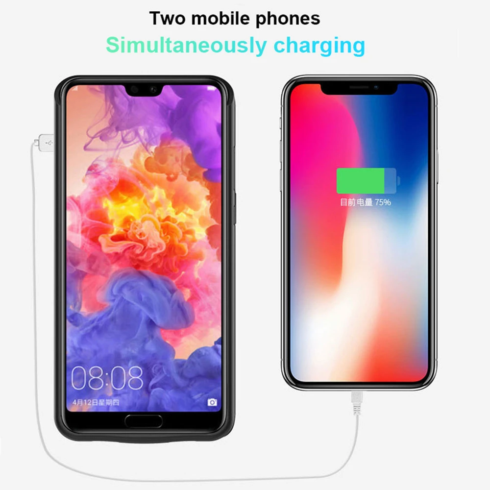 Портативное зарядное устройство NTSPACE для Huawei P20 Pro чехол аккумулятора чехлы