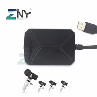 ZNY Wireless Tire Pressure Monitoring For Android Car Player Bluetooth / USB TPMS Auto Alarm System With 4 Sensors