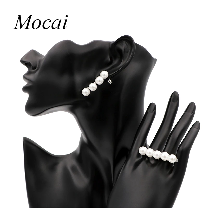 Модное дизайнерское свадебное ожерелье с искусственным жемчугом высокое