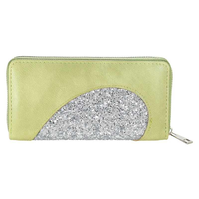 Популярный женский кошелек из искусственной кожи длинный брендовый Кошелек для