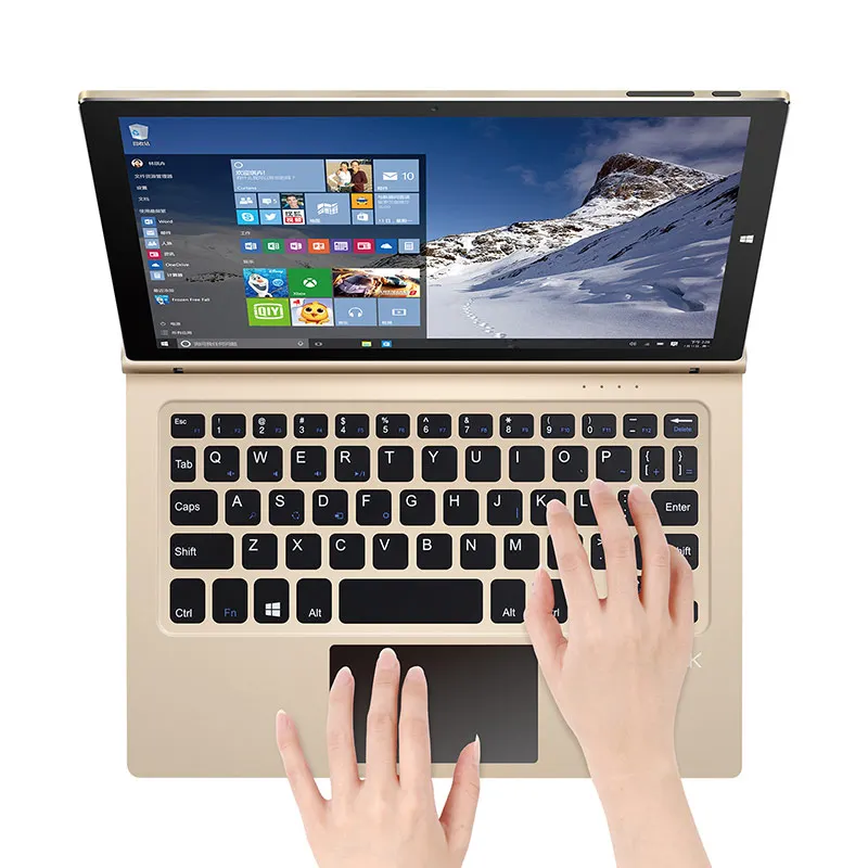 Teclast TBook10 2in1 планшетный ПК четырехъядерный процессор Intel Cherry Trail Z8300 10 1 inch Dual ОС Windows