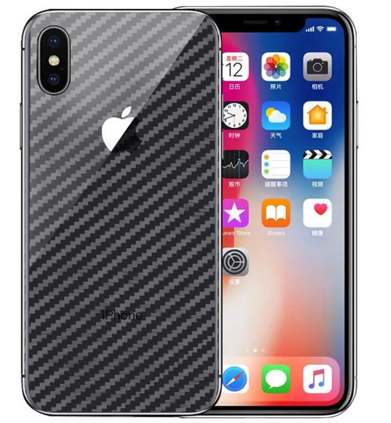 3 шт./лот для iphone X XS MAX XR полная 3D защита от отпечатков пальцев из углеродного