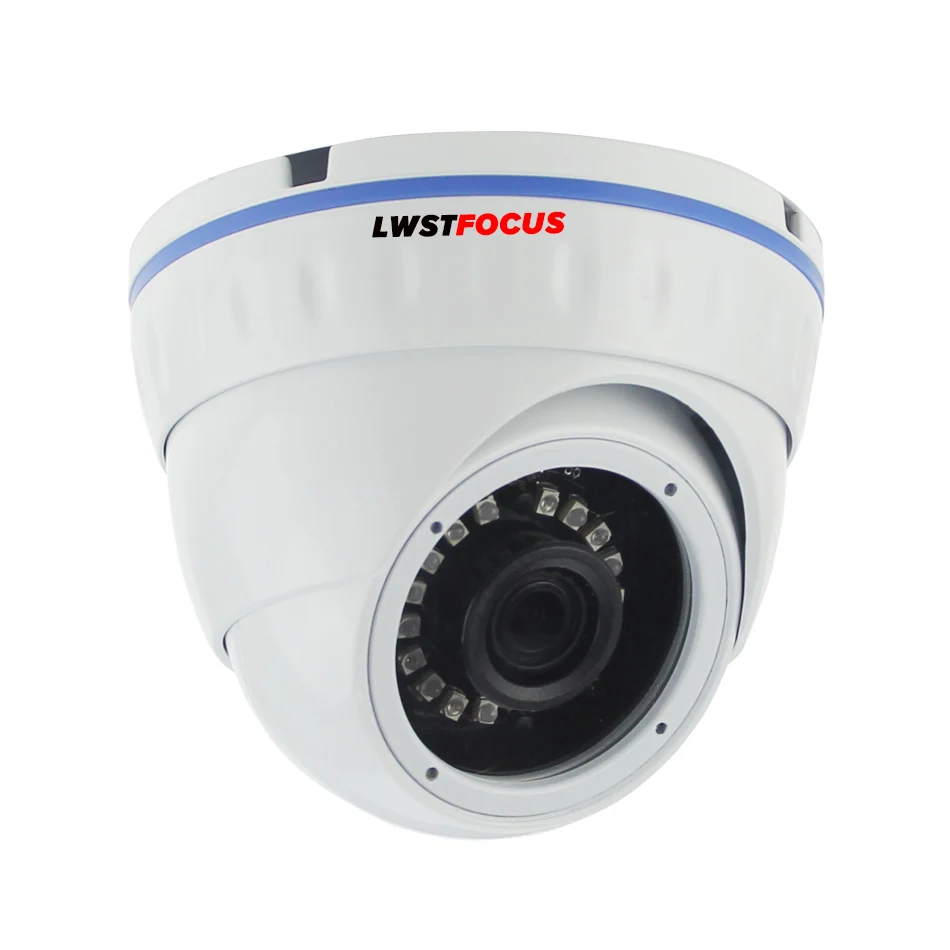 LWSTFOCUS 8MP сети IP Камера купольная видеонаблюдения POE SD карты H.265 + 4 мм лен ONVIF Hikvision