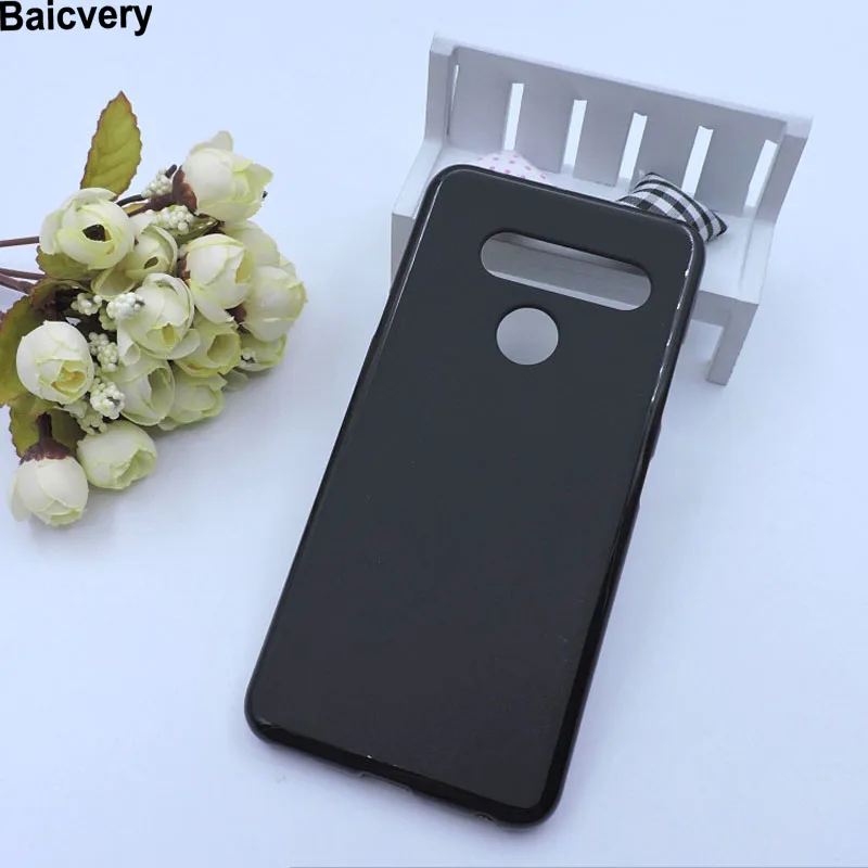 Fashion Back Cover For LG V40 ThinQ Case Soft Silicone TPU Funda LGV40 V 40 |