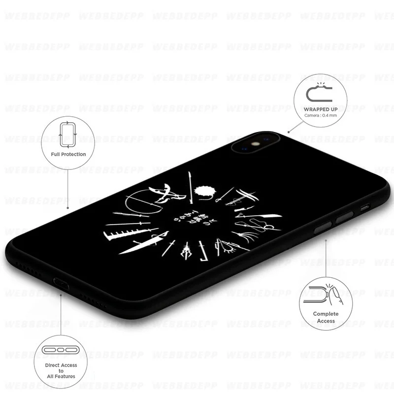 WEBBEDEPP Bleach Аниме мягкий чехол для Samsung Galaxy S10 S10e S9 S8 Plus S7 S6 Edge &amp J6 2018 Note 10 9 8 |