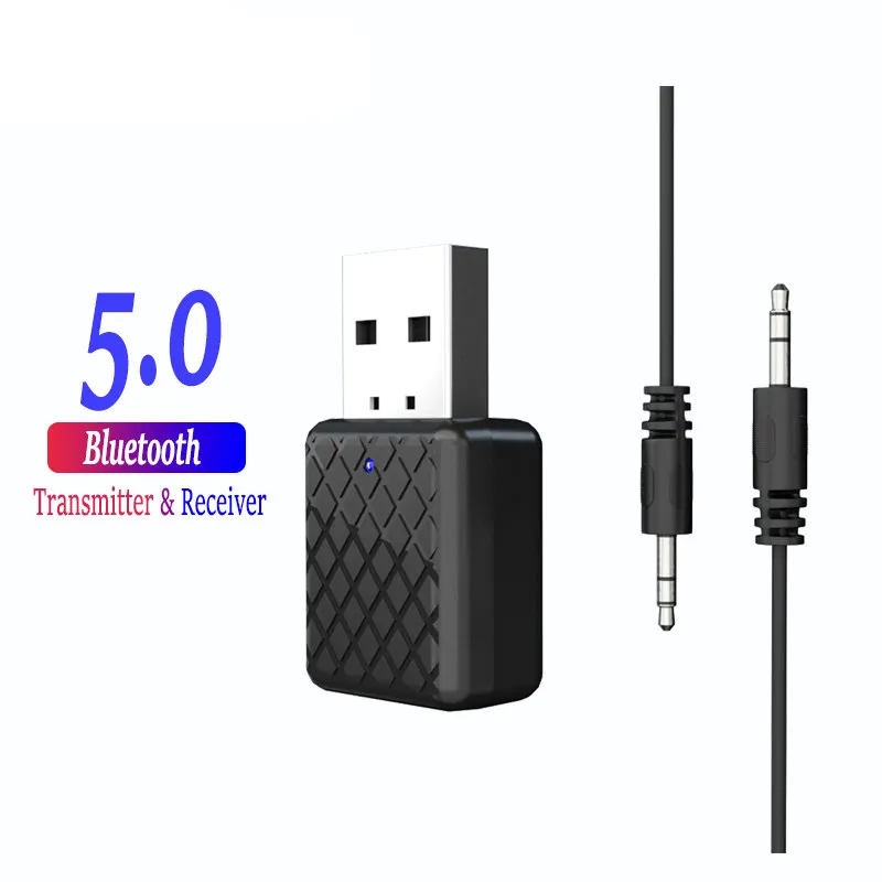 Bluetooth 5 0 адаптер передатчик приемник 3 мм стерео аудио Звук Музыкальный ключ для