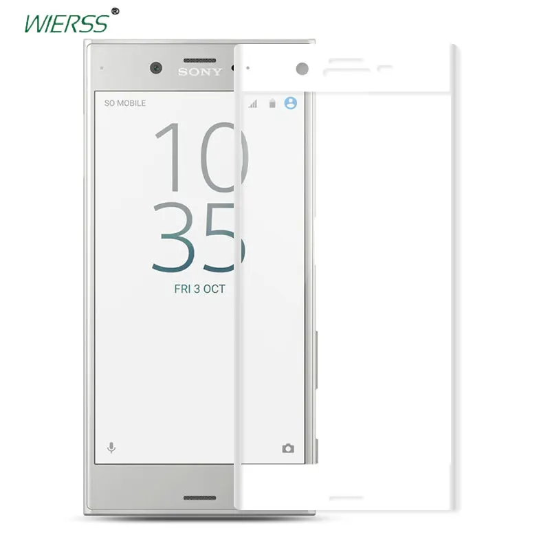 Для Sony Xperia XZ2 Compact XZ1 X 3D полное покрытие Закаленное стекло Защитная пленка для