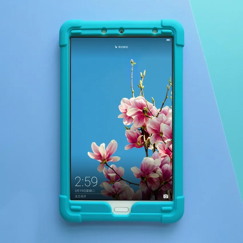 MingShore прочный силиконовый мягкий чехол для Huawei MediaPad M5 8 4 дюймов SHT AL09 W09 планшет