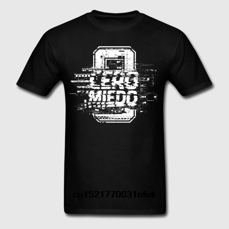 Для мужчин футболка CERO MIEDO [BLACK_WHITE] Мода fortnite забавная новинка wo мужчин|Мужские
