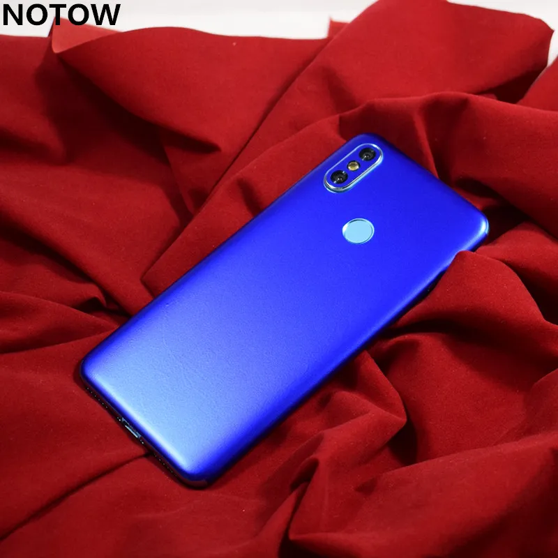 NOTOW fashion DIY Changing color cmembrane skins film wrap skin mobile back protective sticker for xiaomi 6X /Mi A2 |
