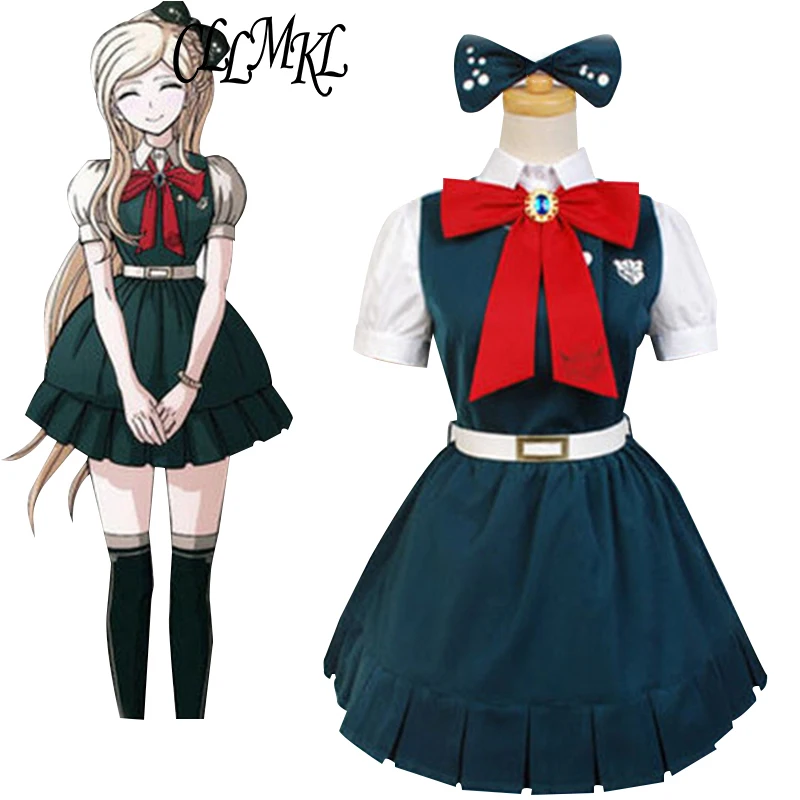 Платье супер Danganronpa 2 Sayonara Zetsubo Gakuen Sonia Nevermind костюм для косплея на заказ| |