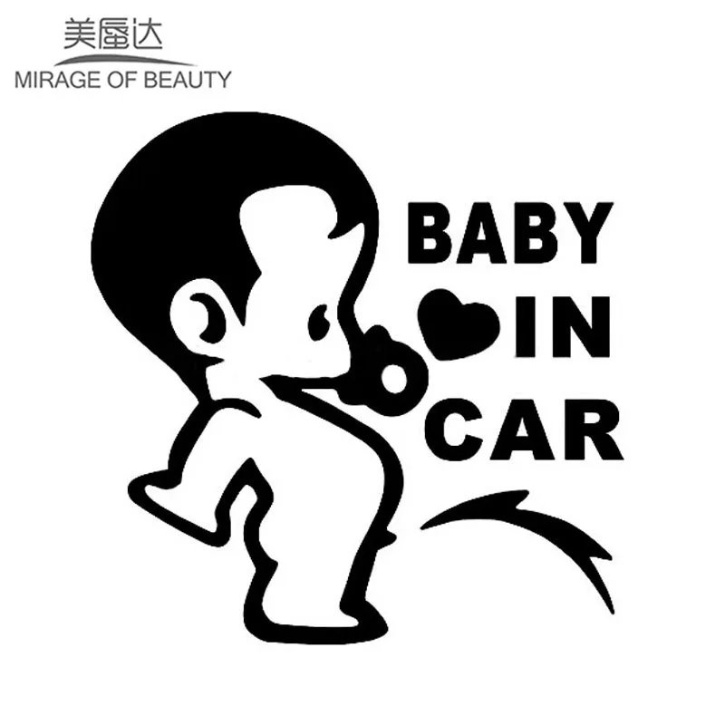 Милые веселые детские персональные наклейки для автомобиля мотоцикла LXS