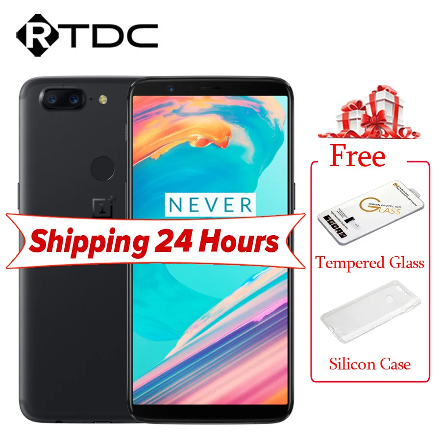 Oneplus 5 T A5010 18:9 6 01 &quotFHD дисплей ГБ ОЗУ 64 Гб ПЗУ Snapdragon 835 Восьмиядерный 20MP + 16MP